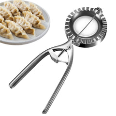 Kitchen Dumpling Mold – Stainless Steel Dumpling Press Tool for Home Baking