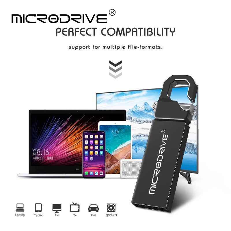 USB 2.0 Mini Flash Drive 16GB 4GB High Speed Waterproof Pen Drive 8GB Pendrive 32GB 64GB 128GB USB Memory Disk