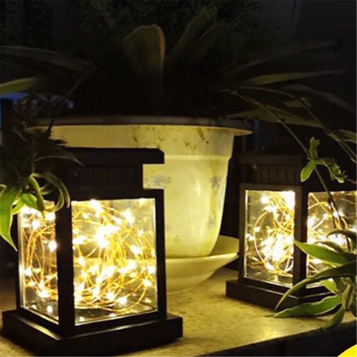 Outdoor Waterproof Garden Hanging Lights – Decorative LED Lanterns for Patio, Yard &amp; Home