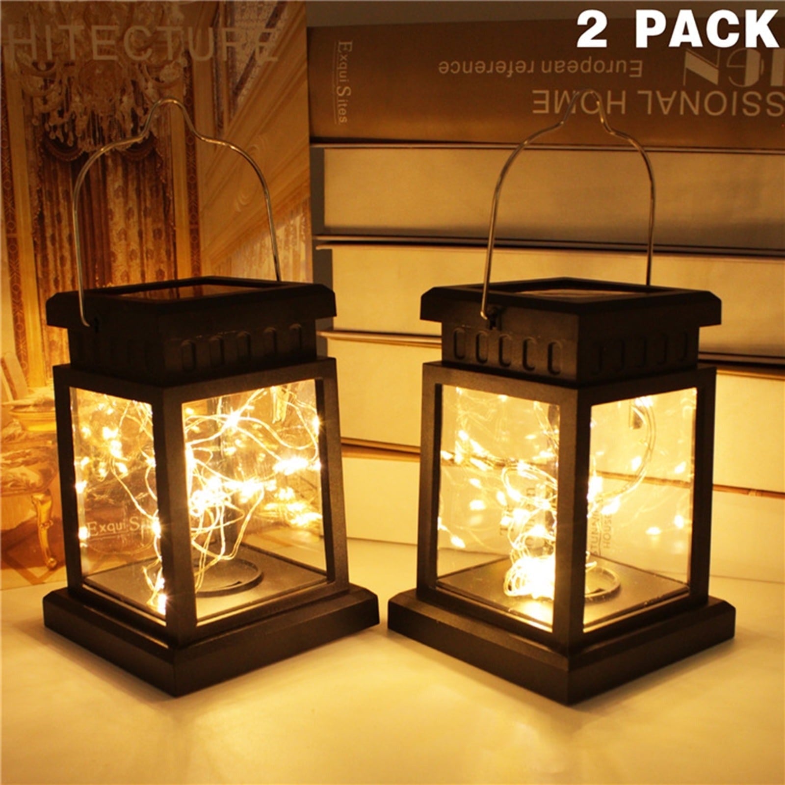 Outdoor Waterproof Garden Hanging Lights – Decorative LED Lanterns for Patio, Yard &amp; Home
