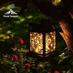 Outdoor Waterproof Garden Hanging Lights – Decorative LED Lanterns for Patio, Yard &amp; Home