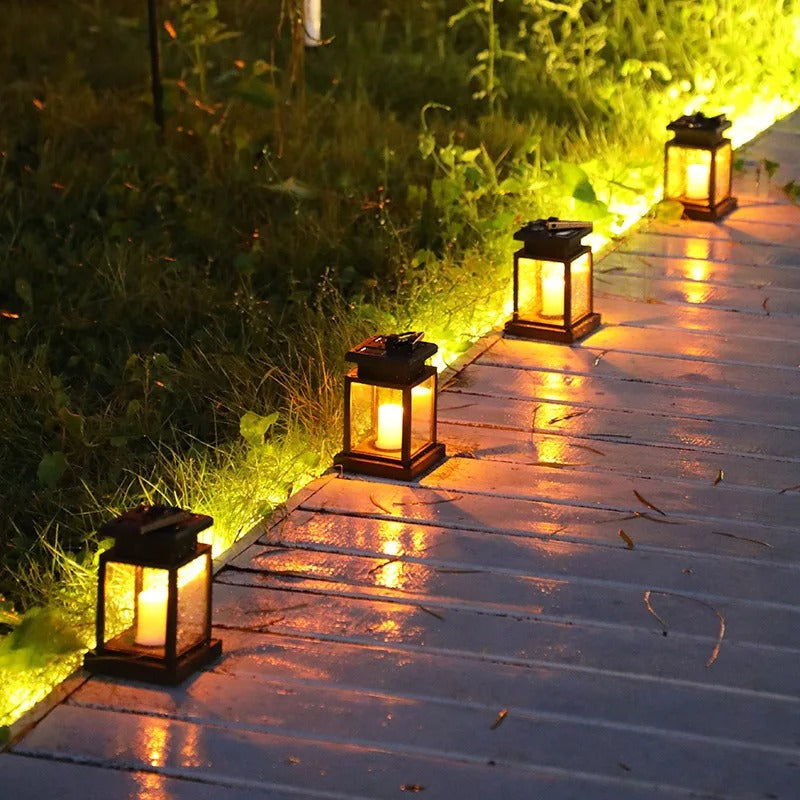 Outdoor Waterproof Garden Hanging Lights – Decorative LED Lanterns for Patio, Yard &amp; Home