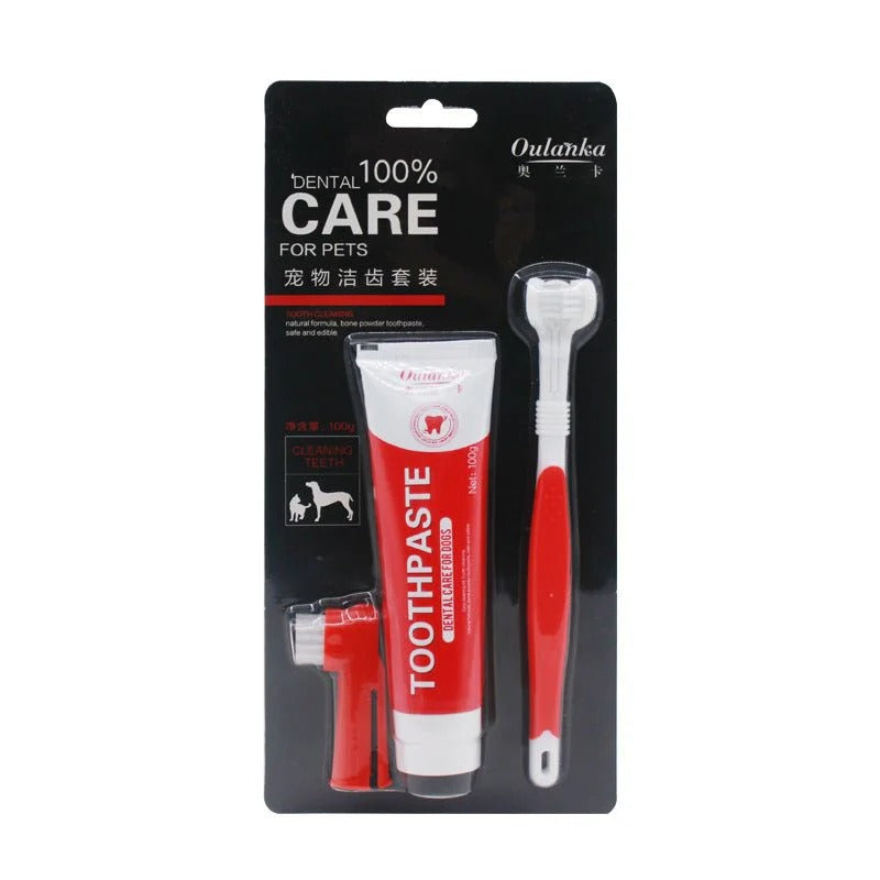 Pet Toothbrush Set – Dental Care for Dogs &amp; Cats